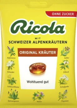 Ricola Ohne Zucker Kräuter 75 G Bonbons