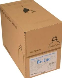 Ringer Lactat Nach Hartmann B.Braun Ecoflasche Plus 10 X 500 Ml...