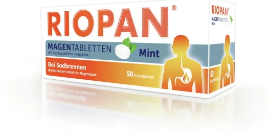 Riopan Magen 50 Kautabletten Mint 800 mg