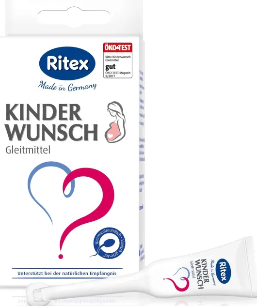 Ritex Kinderwunsch Gleitmittel 8 X 4 ml Gel