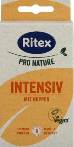 Ritex Pro Nature Intensiv Vegan Kondome 8 Stück