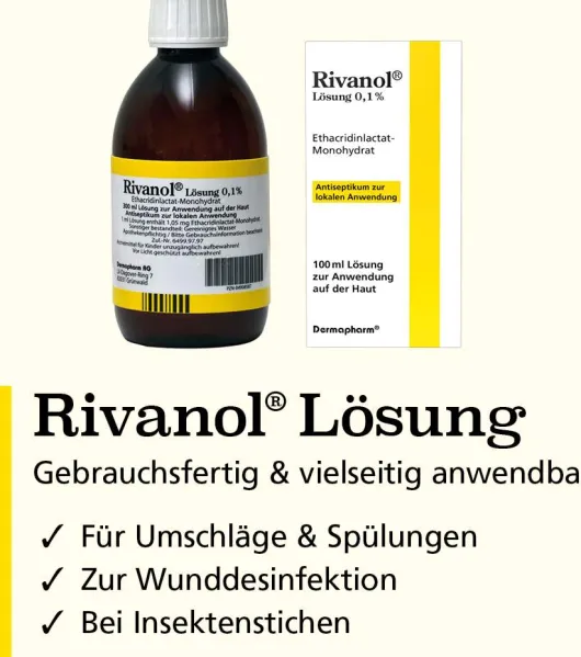 Rivanol Lösung 0,1% 100 ml