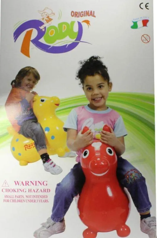Rody Sprungpferd Rot