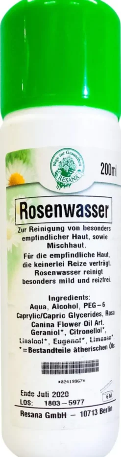 Rosenwasser Empfindliche Haut 200 ml