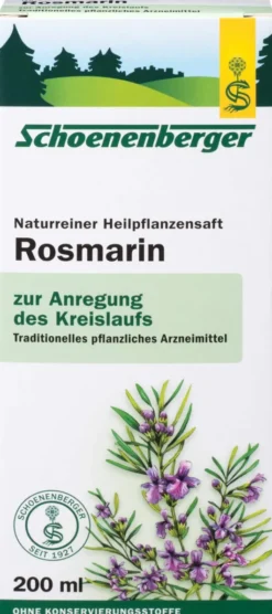 Rosmarin Saft Schoenenberger 200 ml