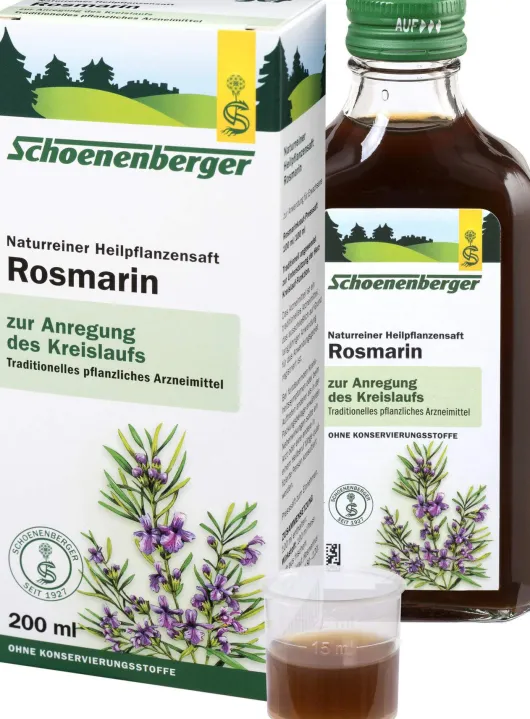 Rosmarin Saft Schoenenberger 200 ml