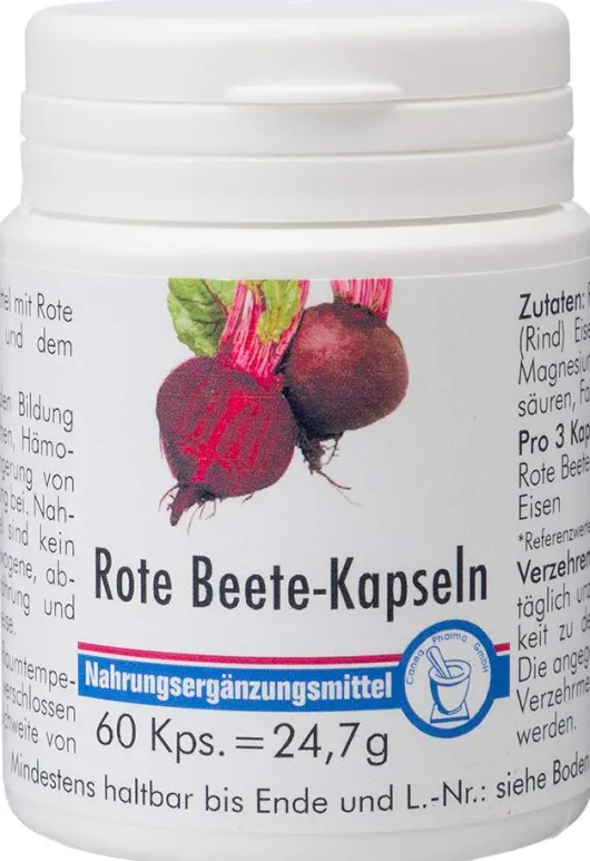 Rote Beete 60 Kapseln