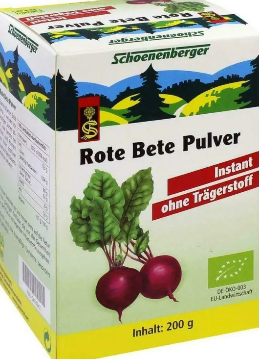 Rote Bete Pulver Instant Schoenenberger
