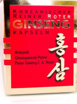 Roter Ginseng 300 mg Kapseln