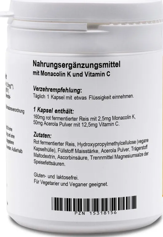 Rot Fermentierter Reis Allpharm Premium Kapseln 120 Stück