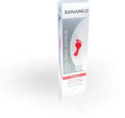 Rubin Sanamed 150 ml Fuß - Creme - Schaum