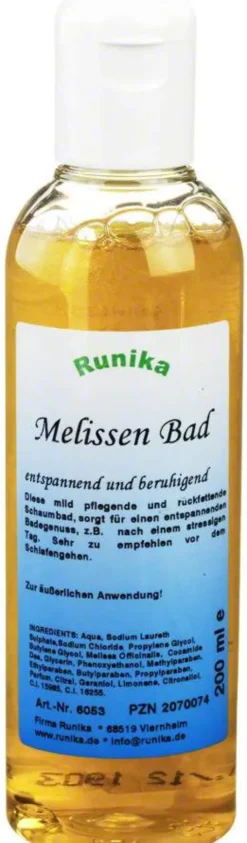 Runika Melissen Bad 200 ml