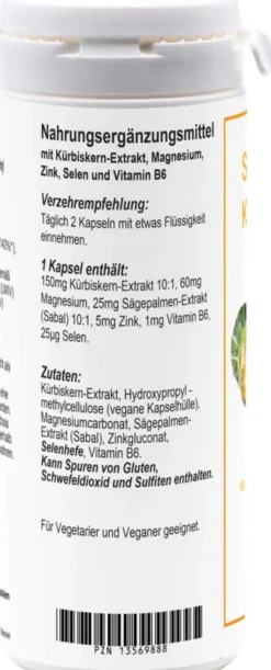 Sabal Kürbis 100 Kapseln
