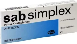 Sab Simplex 20 Kautabletten