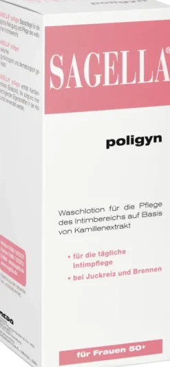 Sagella Poligyn Intimwaschlotion Für Frauen 50+ 100 ml