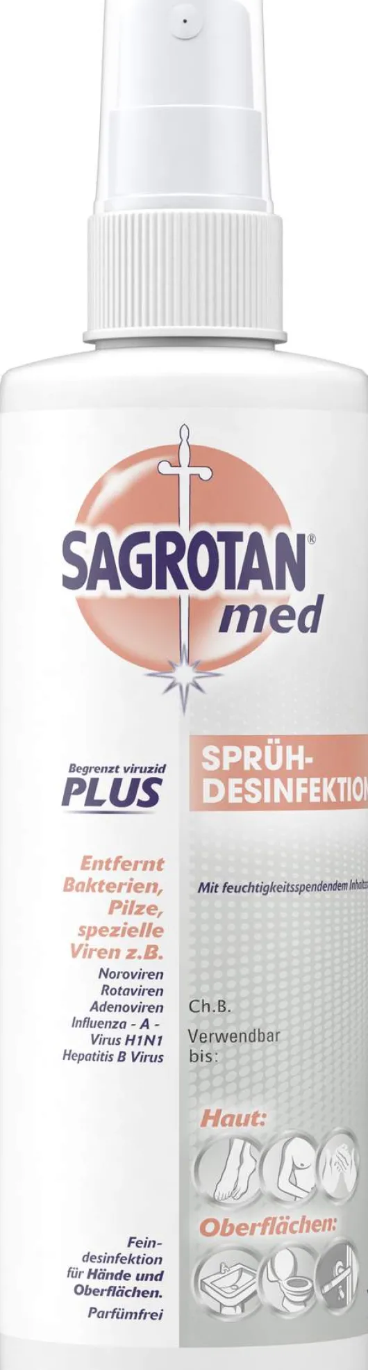 Sagrotan med Sprühdesinfektion 250 ml