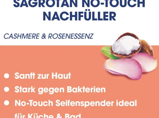 Sagrotan No Touch Nachfüller Cashmere & Rosenes 250 Ml...