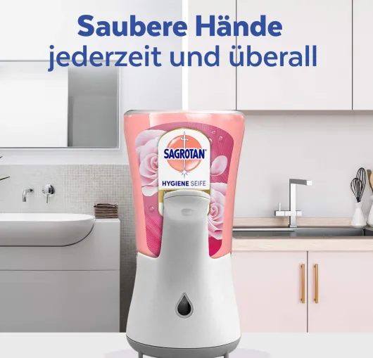 Sagrotan No-Touch Nachfüller Rose & Shea Duft 250 ml