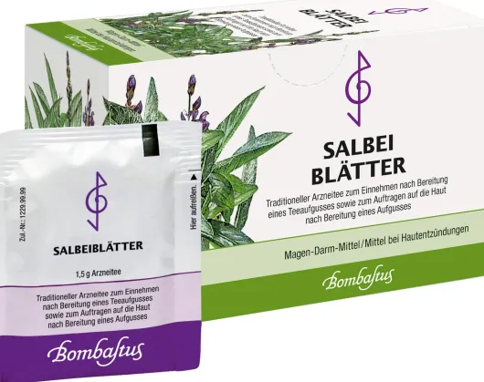 Salbeiblätter Tee 20 X 1,5 G Filterbeutel