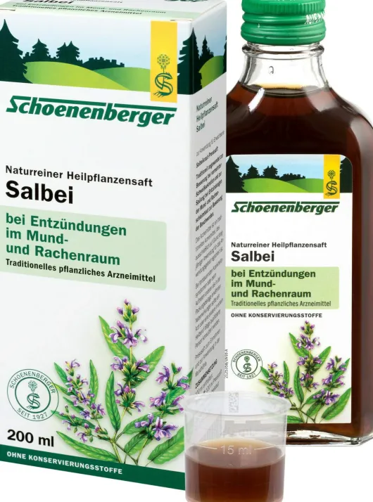 Salbei Saft Schoenenberger 200 ml