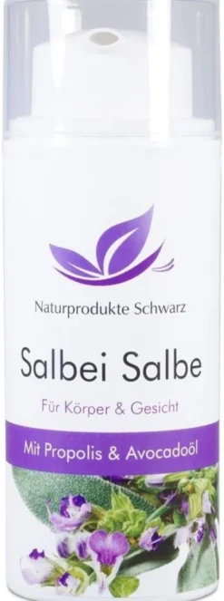 Salbei Salbe Mit Propolis und Avocadoöl 100 ml