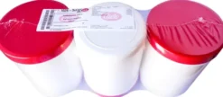 Salbenkruke Weiß 1000 G Mit Schraubde