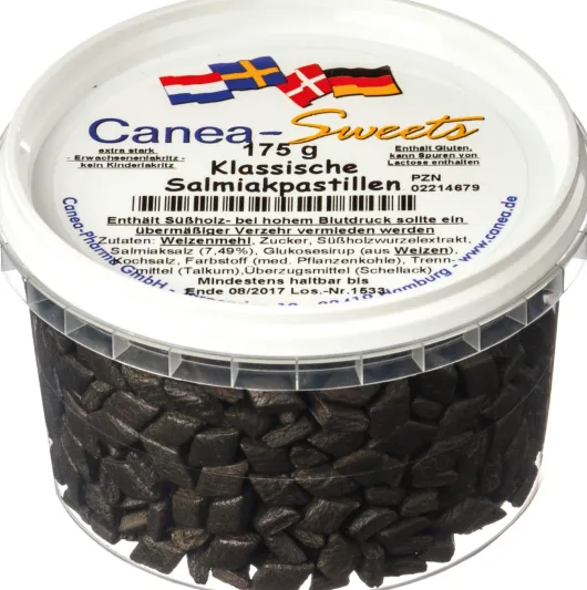 Salmiak Pastillen Klassisch 175 G Pastillen