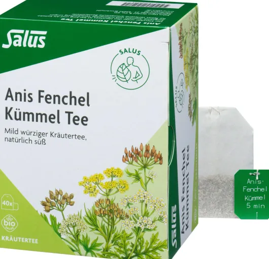 Salus Anis Fenchel Kümmeltee 40 Filterbeutel