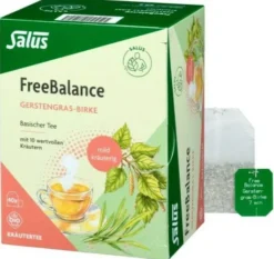 Salus Freebalance Gerstengras - Birke Tee Bio 40 Filterbeutel