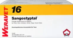 Sangostyptal 16 Ampullen vet. 4 X 10 X 2 ml