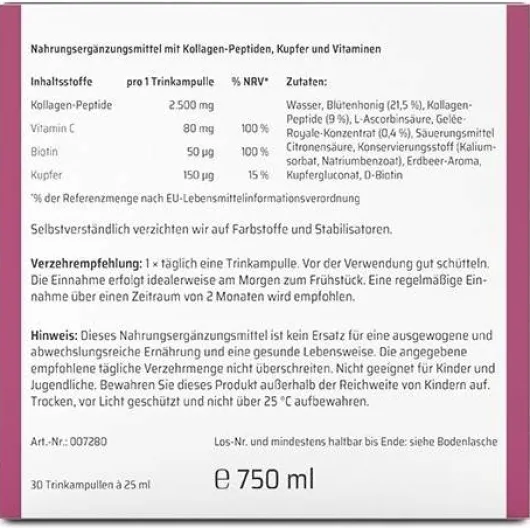 Sanhelios Beauty Kollagen 30 Trinkampullen
