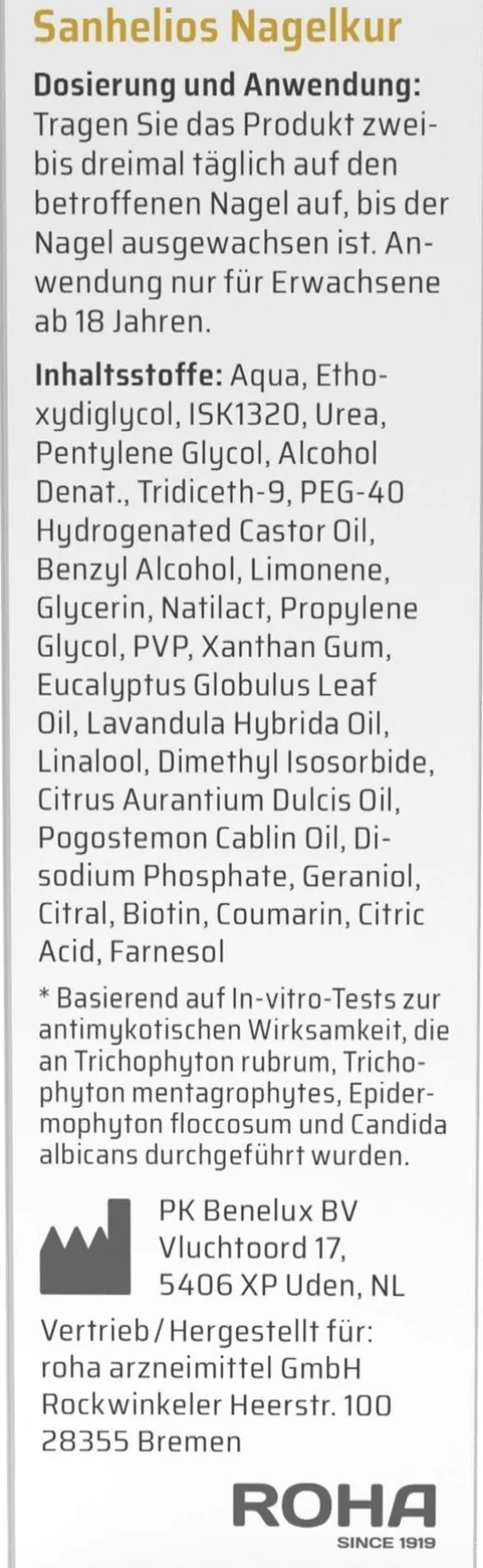Sanhelios Nagelkur 10 ml Lösung