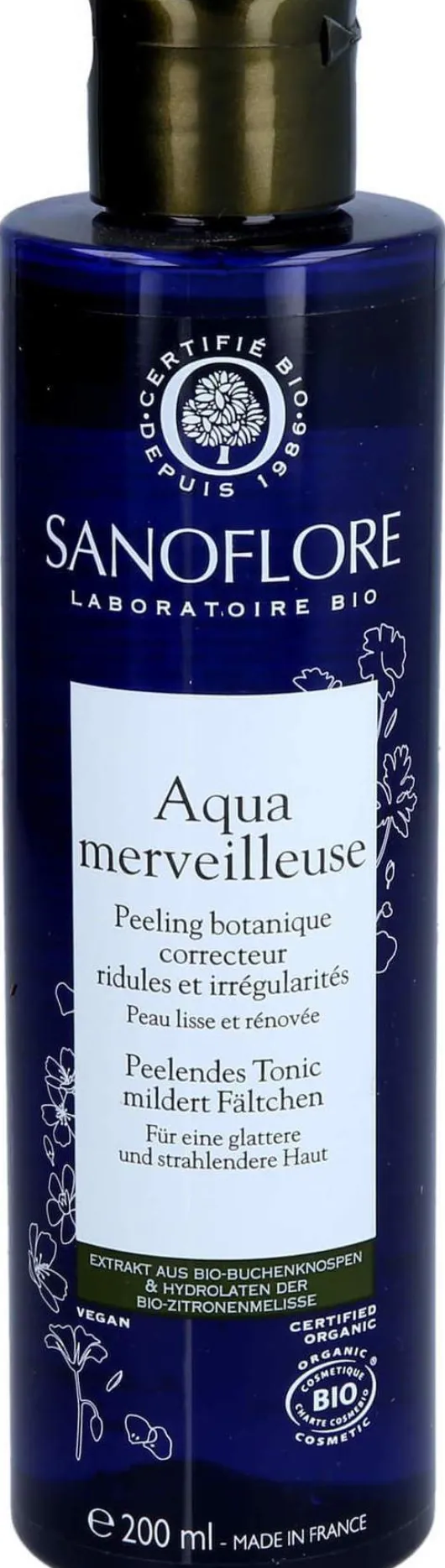 Sanoflore Merveilleuse Aqua Peelendes Tonic 200 ml