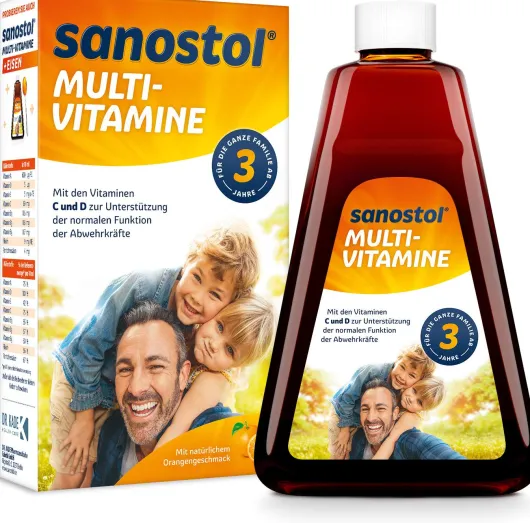 Sanostol Saft Multivitamin 230 ml