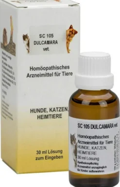 Sc 105 Dulcamara Lösung F.Heimtiere,hunde,katze 30 ml