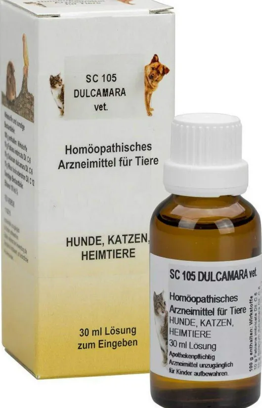 Sc 105 Dulcamara Lösung F.Heimtiere,hunde,katze 30 ml