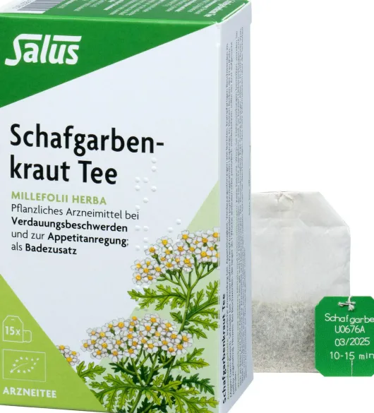 Schafgarbenkraut Arzneitee Bio Salus 15 Filterbeutel