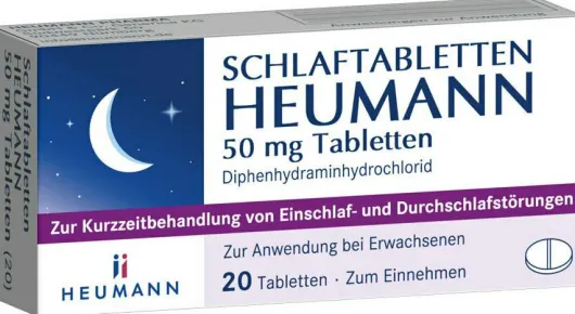 Schlaftabletten Heumann 50 mg 20 Tabletten