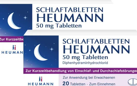 Schlaftabletten Heumann 50 mg 2 x 20 Tabletten