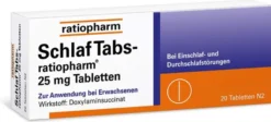 Schlaf Tabs-ratiopharm 25 mg Tabletten