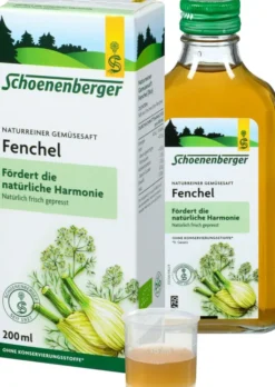 Schoenenberger Naturreiner Gemüsesaft Fenchel Bio 200 ml