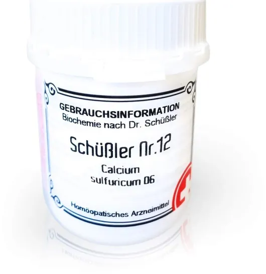 Schüssler Nr. 12 Calcium Sulfuricum D 6 400 Tabletten