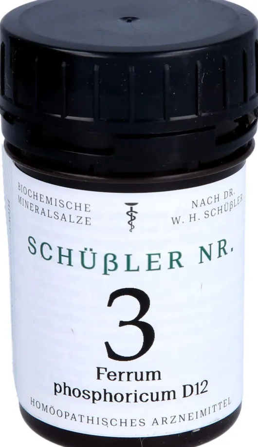 Schüssler Nr.3 Ferrum Phosphoricum D 12 Tablett