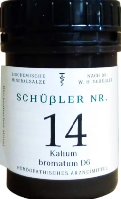 Schüssler Nr.14 Kalium Bromatum D 6 400 Tabletten