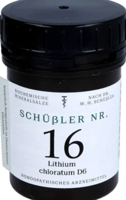 Schüssler Nr.16 Lithium Chloratum D 6 400 Tabletten
