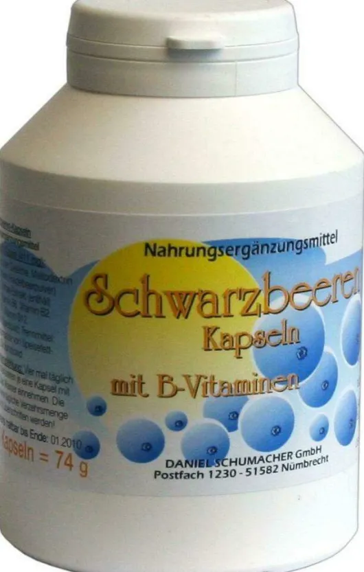 Schwarzbeeren 180 Kapseln