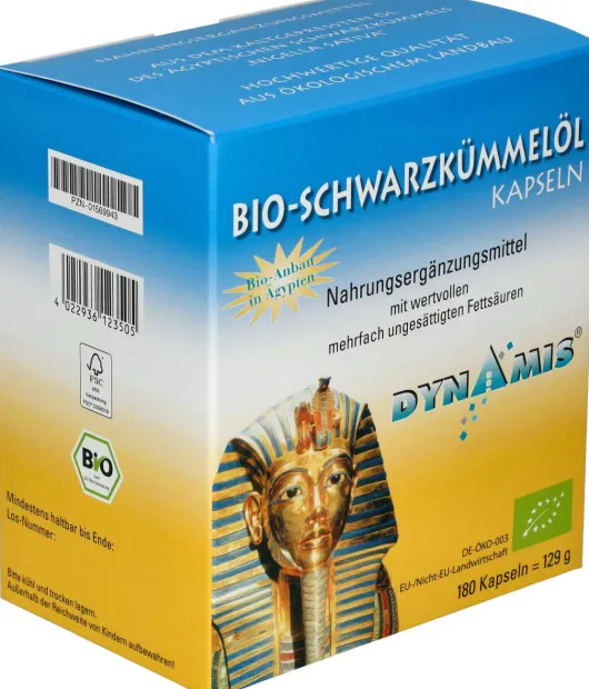 Schwarzkümmel Bio Ägyptisch 180 Kapseln