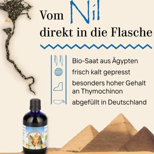Schwarzkümmel Bio Ägypt.Öl 100 ml