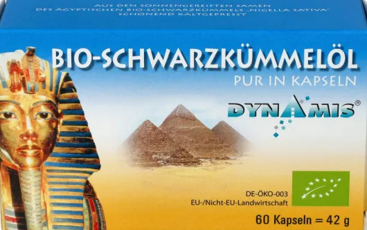 Schwarzkümmel Ägypten Pur 60 Kapseln