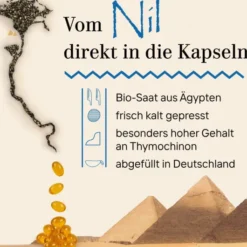 Schwarzkümmel Ägypten Pur 120 Kapseln